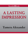 Cover image for A Lasting Impression